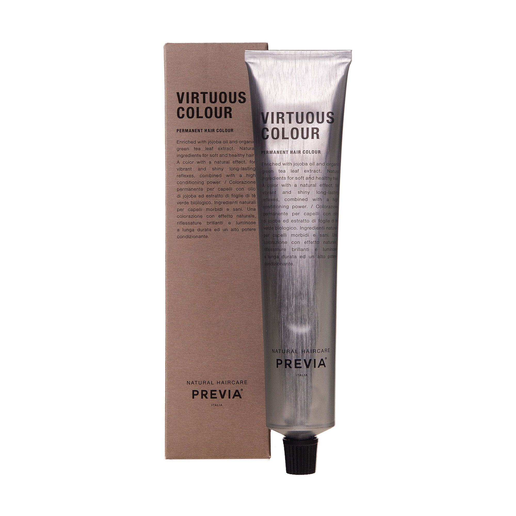 Крем-фарба для волосся Previa Virtuous Cream Colour, 6.3 Темно-коричневий золотавий, 100 мл